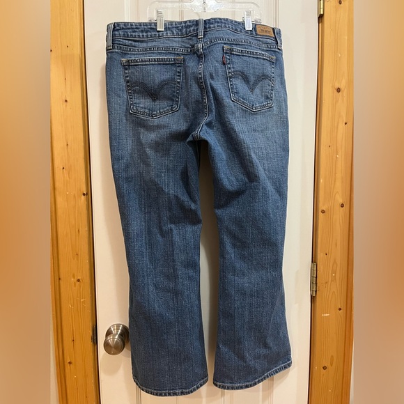 LEVI’S Bootcut 515 Blue Jeans 16P SHORT - Picture 3 of 16